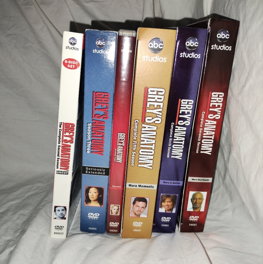 Grey's Anatomy Seasons 2-7 Season 3 Is New DVD Series Set
